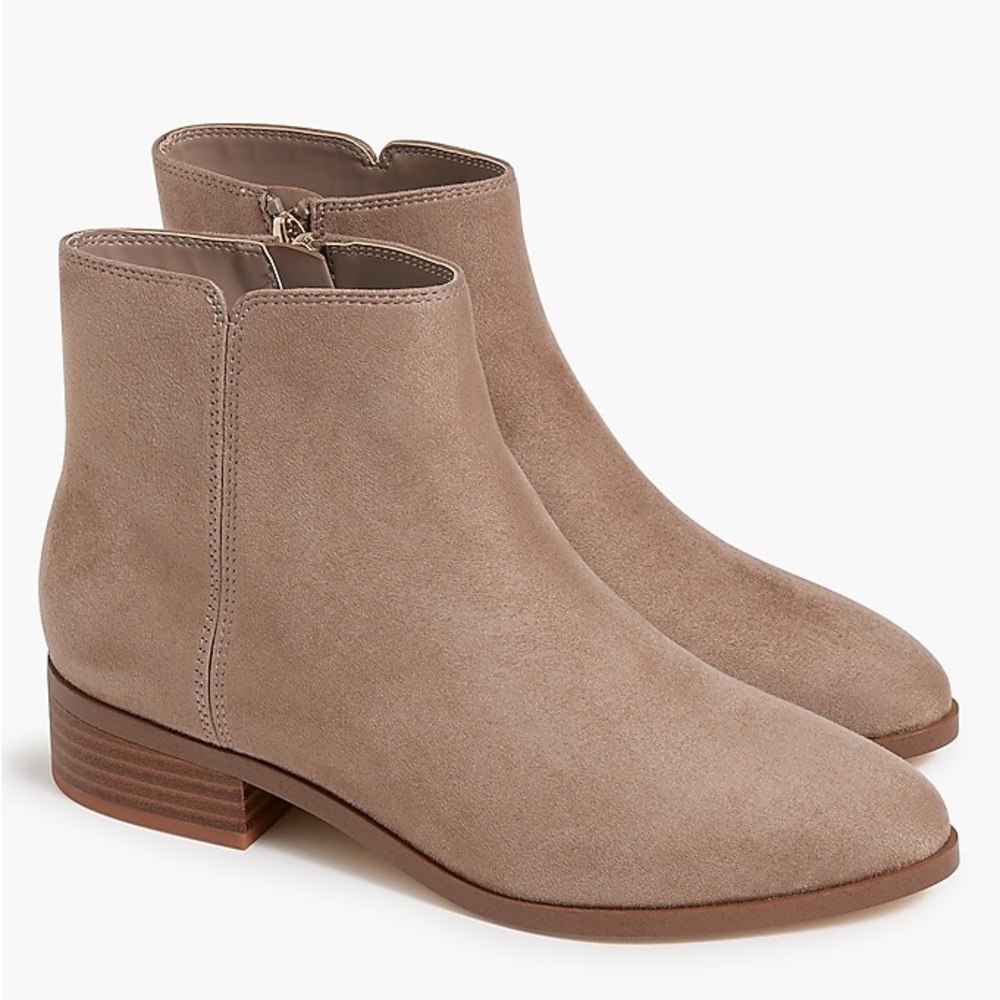 J Crew Sueded ankle boots BT276